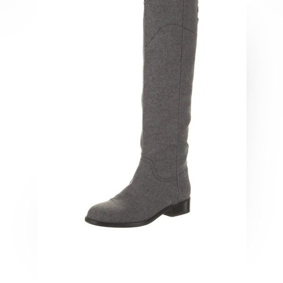 Chanel Interlocking CC Riding Boots - Picture 3 of 7